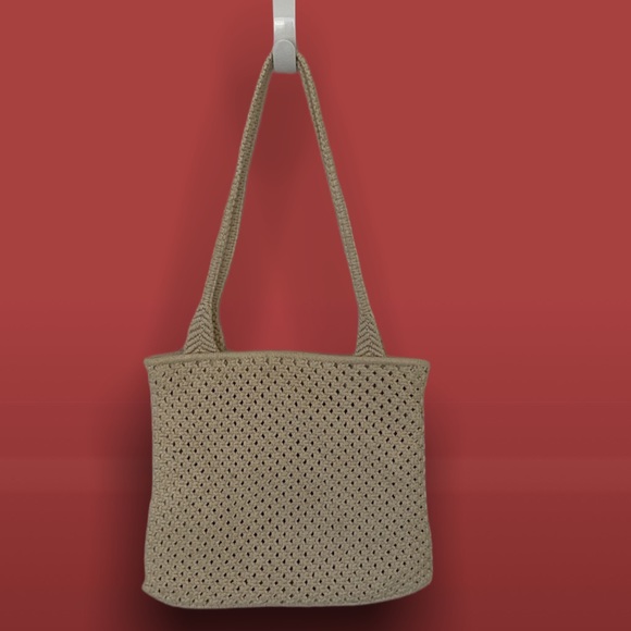 Boho Macrame Crochet Purse - Picture 2 of 3